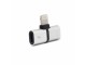 Adapter za slusalice i punjenje iPhone X srebrni slika 1