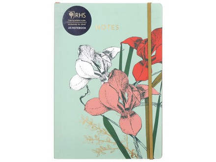 Agenda A5 - RHS, Irises &; Hellebores Mint - RHS Irises &; Hellebores