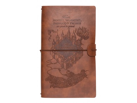 Agenda - HP, Marauders Map Travel - Harry Potter