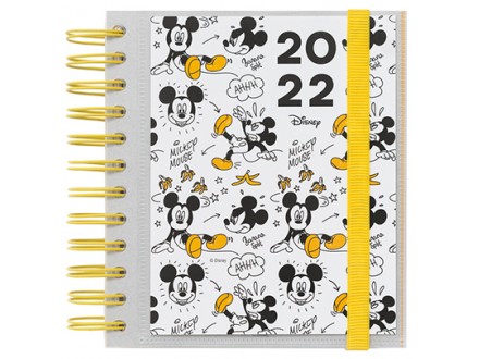 Agenda M 2022 - Disney, Mickey, day to page - Disney, Mickey Mouse