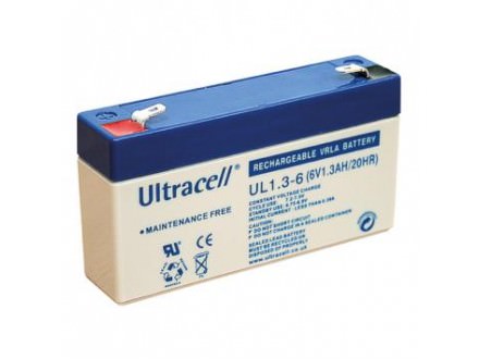 Akumulator Ultracell SLA 6V  1.3Ah