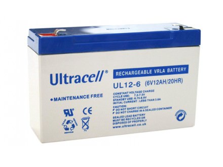 Akumulator Ultracell SLA 6V  12Ah