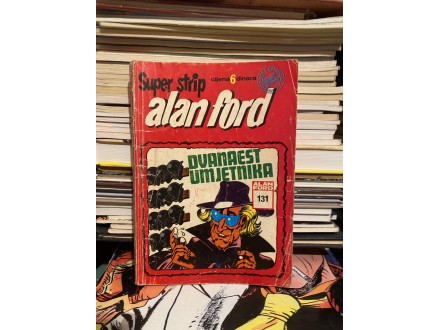 Alan Ford 131 - Dvanaest umjetnika
