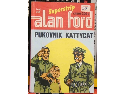 Alan Ford 358 Pukovnik Kattycat