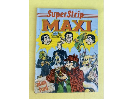 Alan Ford Super Strip Maxi - 1986 godina