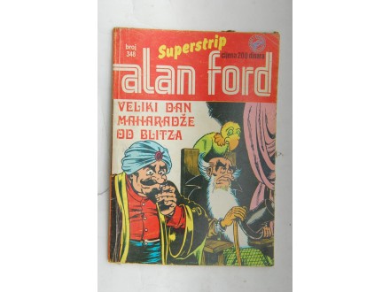 Alan Ford  br. 348 - Veliki Dan Maharadze Od Blitza