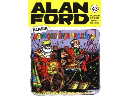 Alan Ford klasik 43: Novogodišnja proslava - Max Bunker
