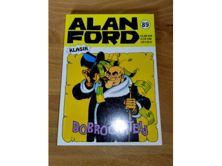 Alan Ford klasik 89 - Dobročinitelj (NIJE PIRAT)
