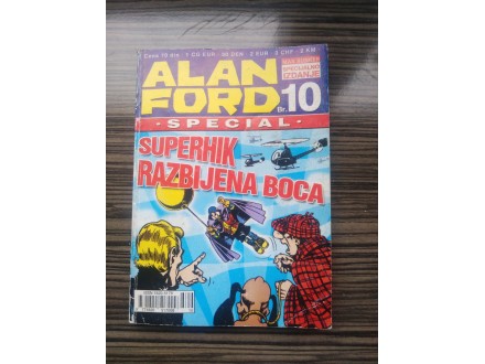 Alan Ford special 10 Superhik razbijena boca