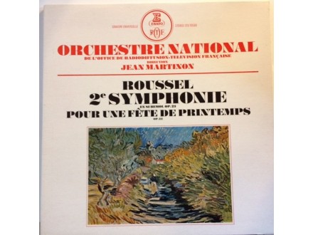 Albert Roussel  Symphonie N°2 En Si Bémol Op.23, Pour U