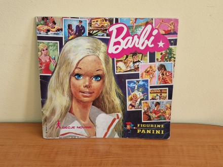 Album Barbi Panini 1976 popunje i očuvan