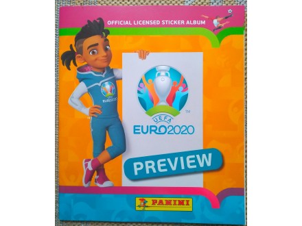 Album za sličice: UEFA Euro 2020 Preview (Panini)(Novo)