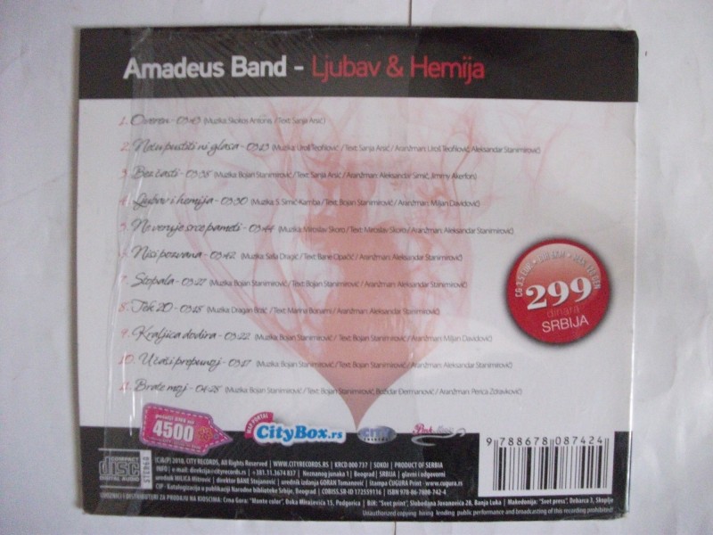 Amadeus Band - Ljubav Hemija