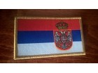 Amblem zastava Srbije na cicku u BOJI