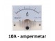 Ampermetar DC 10 A - analogni slika 1