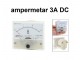 Ampermetar DC 3 A - analogni slika 1