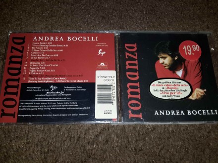 Andrea Bocelli - Romanza , ORIGINAL