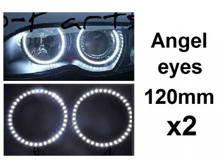 Angel eyes prstenovi - LED - 120mm / 104mm