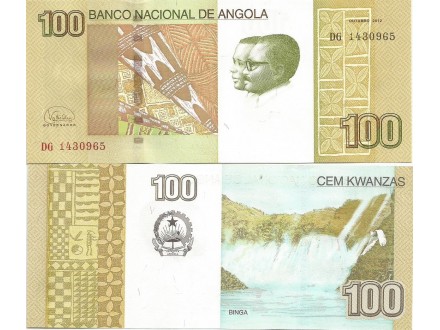 Angola 100 kwanzas 2012 (2017) UNC