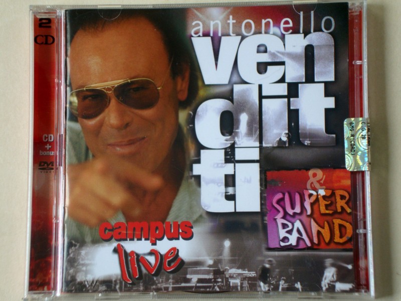 Antonello Venditti &; Super Band - Campus Live (CD+DVD)
