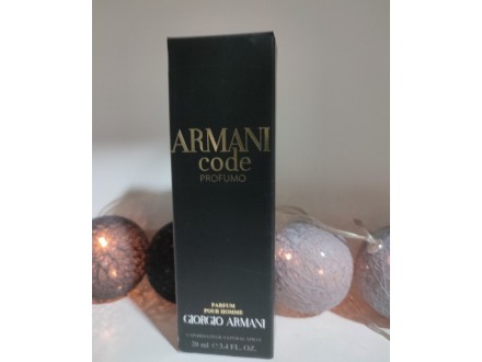 Armani Code Profumo Giorgio Armani muški parfem 20 ml
