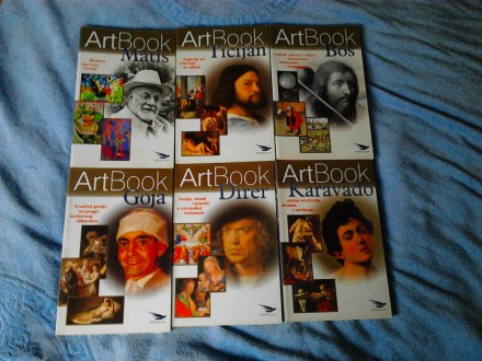 Art book 1-6, izuzetni slikari
