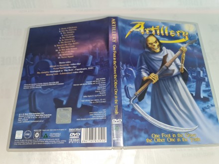 Artillery - One foot in the grave... DVD , ORIGINAL
