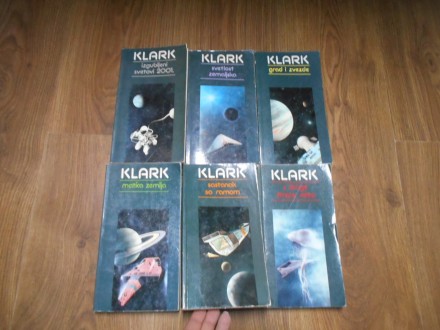 Artur Klark - Komplet od 6 knjige