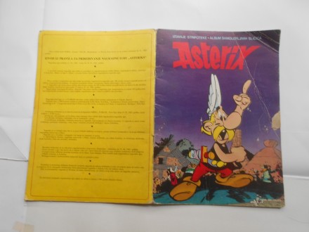 Asterix, album samolep. sličica, forum marketprint