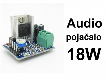Audio pojacalo 18W - TDA2030A