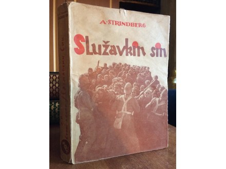 August Strindberg SLUŽAVKIN SIN (1939) omot P. Bihaly