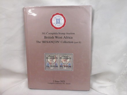 Aukcijski katalog 2 jun 2023 Zapadna Afrika Britanska