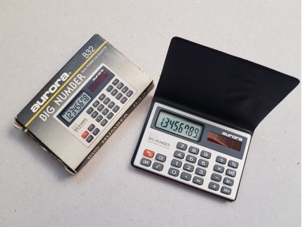 Aurora B32 kalkulator BIG NUMBER Dual