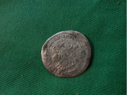 Austria 3 Kreuzer 1725 Habsburg Karl VI, Silver Coin #1