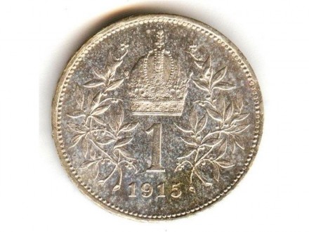 Austrija 1 corona 1915 aUNC
