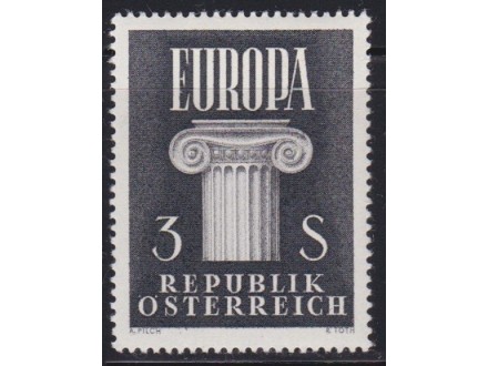 Austrija 1960 Evropa čisto