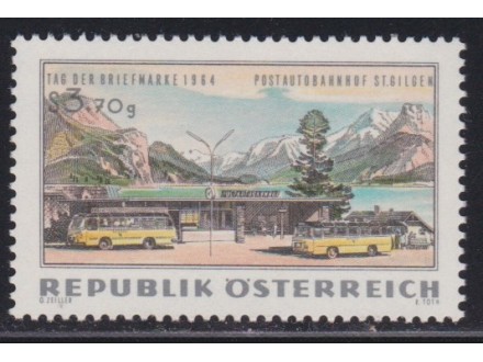 Austrija 1964 Dan marke cisto