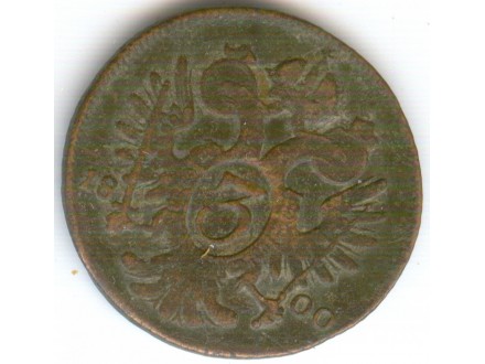 Austrija  3 kreuzer 1800 E