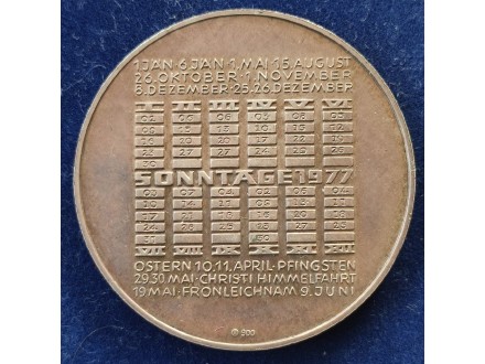 Austrijska srebrna medalja
