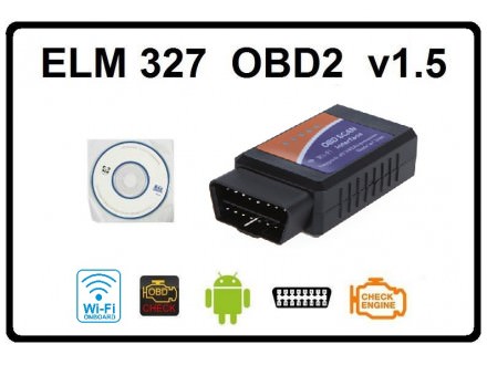 Auto dijagnostika - ELM 327 1.5 OBD2 - WiFi
