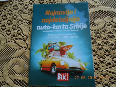 Auto - karta Srbije
