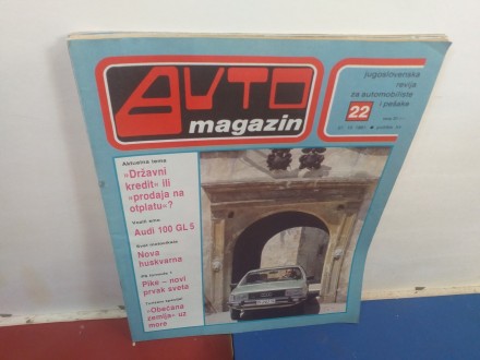 Auto magazin 22/1981