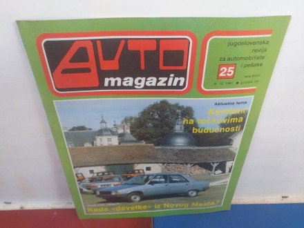 Auto magazin 25/1981