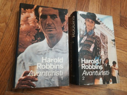 Avanturisti 1 i 2 tom, Harold Robbins,1978.
