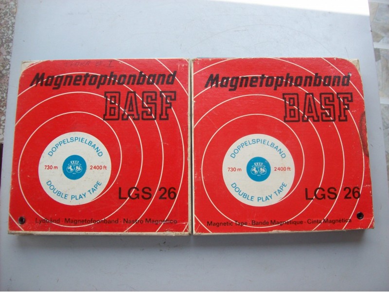 BASF trake za magnetofon LGS 26