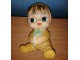 BEBA lutka stara gumena igračka sa piskom slika 2