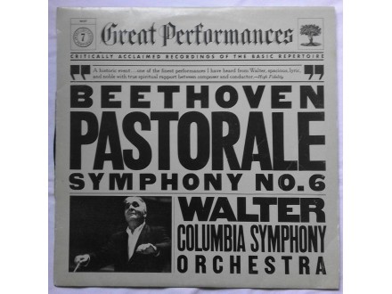 BEETHOVEN, WALTER - Pastorale Symphony No 6