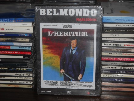 BELMONDO   NASLEDNIK           DVD