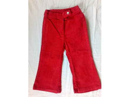 BENETTON somotske pantalone za uzrast od 18 meseci