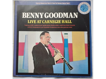 BENNY  GOODMAN  -  2LP Live  at  Carnegie  Hall